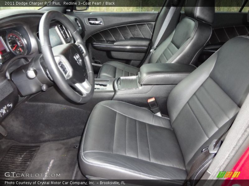 Front Seat of 2011 Charger R/T Plus