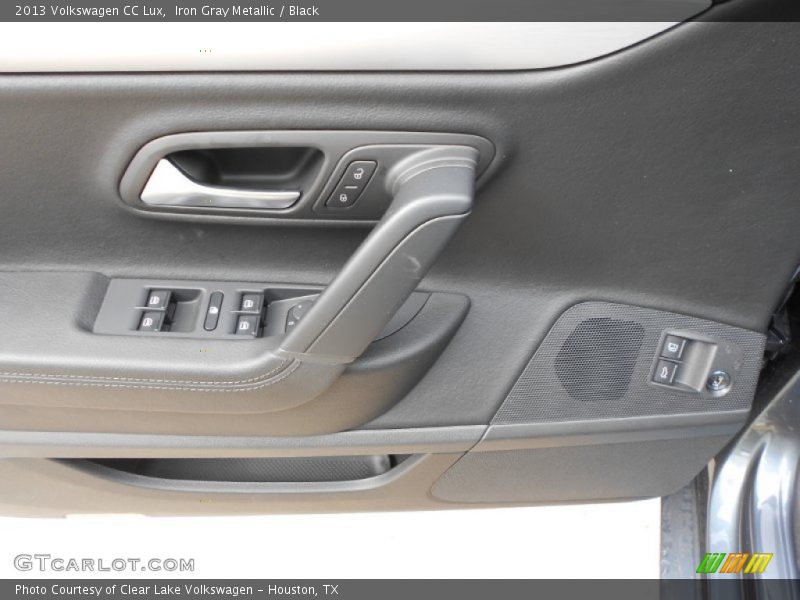 Iron Gray Metallic / Black 2013 Volkswagen CC Lux