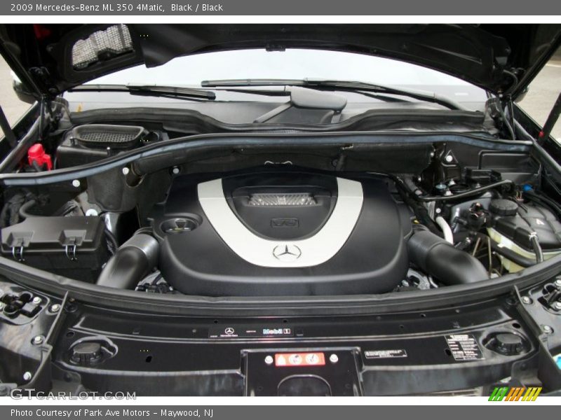 Black / Black 2009 Mercedes-Benz ML 350 4Matic