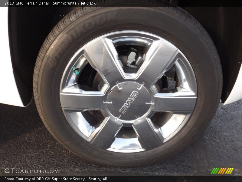 Summit White / Jet Black 2013 GMC Terrain Denali