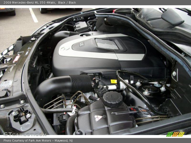 Black / Black 2009 Mercedes-Benz ML 350 4Matic
