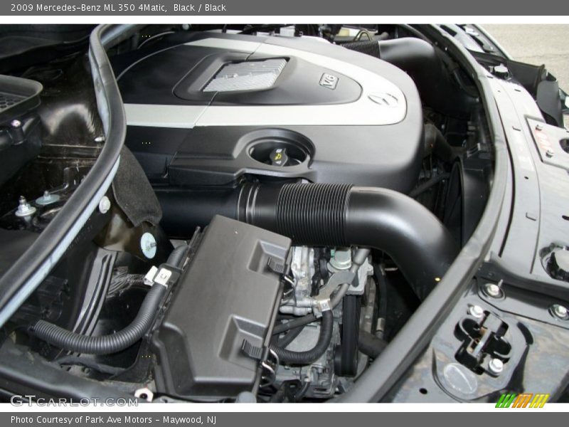 Black / Black 2009 Mercedes-Benz ML 350 4Matic