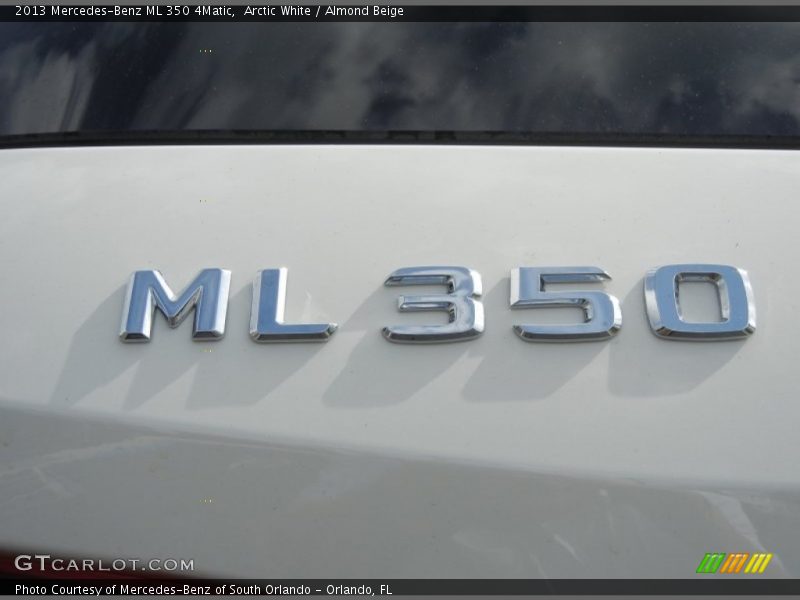 Arctic White / Almond Beige 2013 Mercedes-Benz ML 350 4Matic