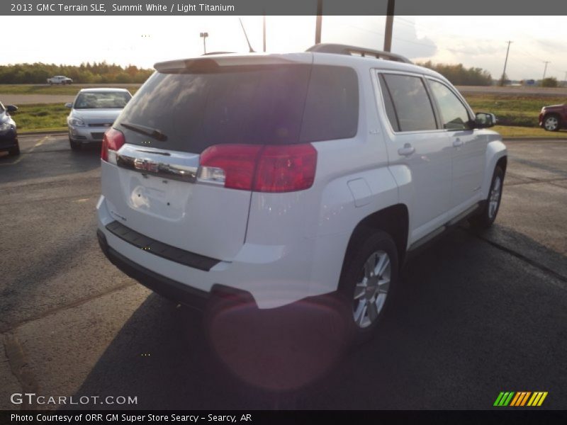 Summit White / Light Titanium 2013 GMC Terrain SLE
