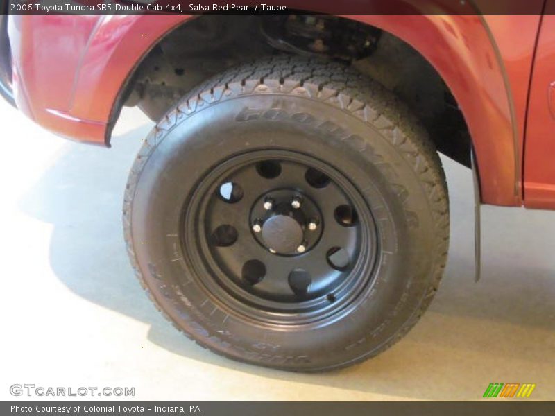 Salsa Red Pearl / Taupe 2006 Toyota Tundra SR5 Double Cab 4x4