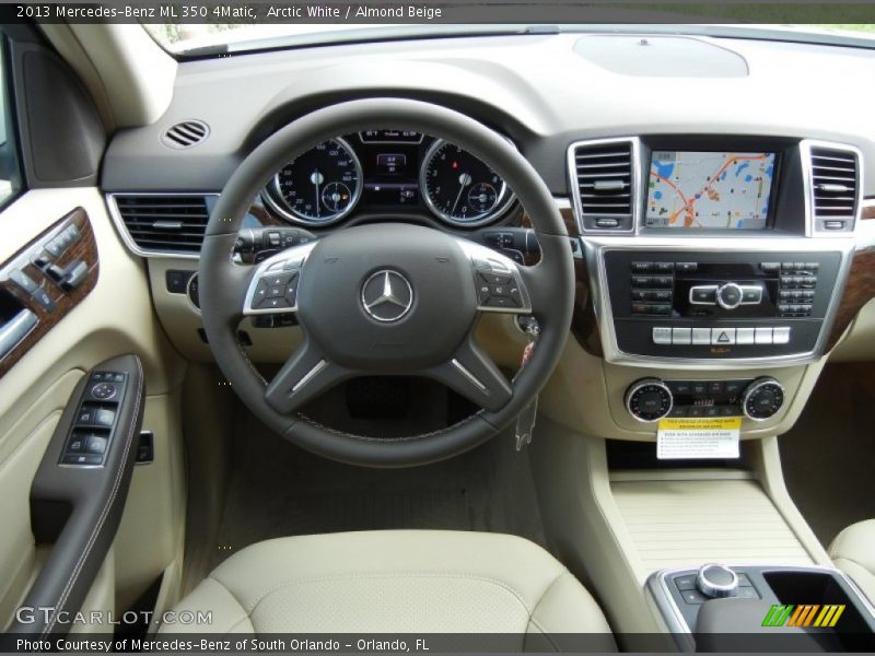 Arctic White / Almond Beige 2013 Mercedes-Benz ML 350 4Matic