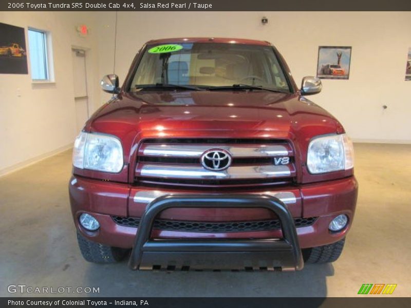 Salsa Red Pearl / Taupe 2006 Toyota Tundra SR5 Double Cab 4x4