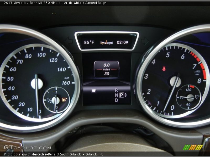 Arctic White / Almond Beige 2013 Mercedes-Benz ML 350 4Matic