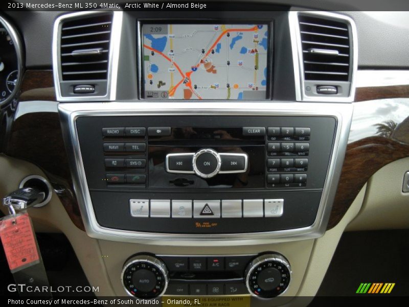 Arctic White / Almond Beige 2013 Mercedes-Benz ML 350 4Matic