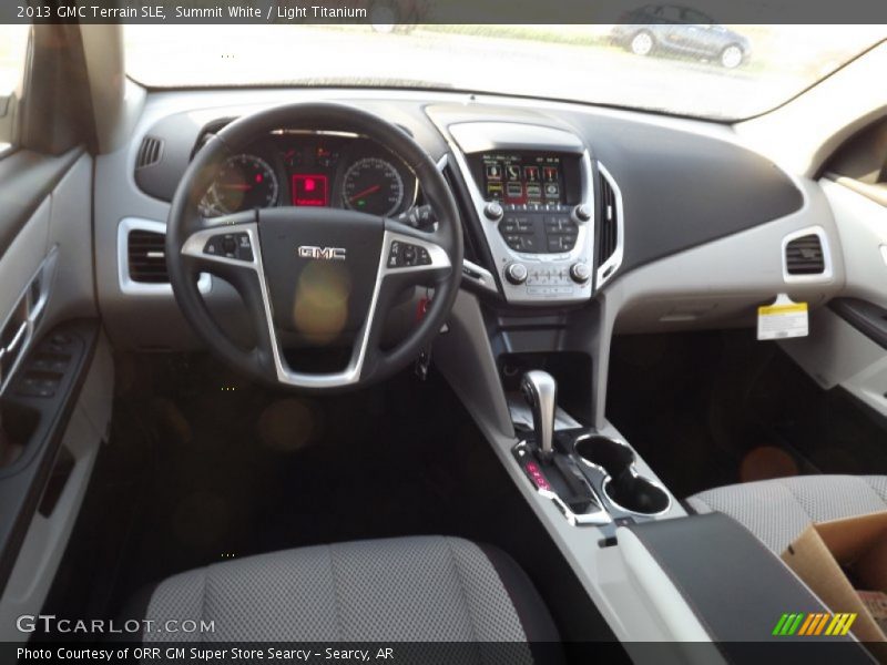 Summit White / Light Titanium 2013 GMC Terrain SLE