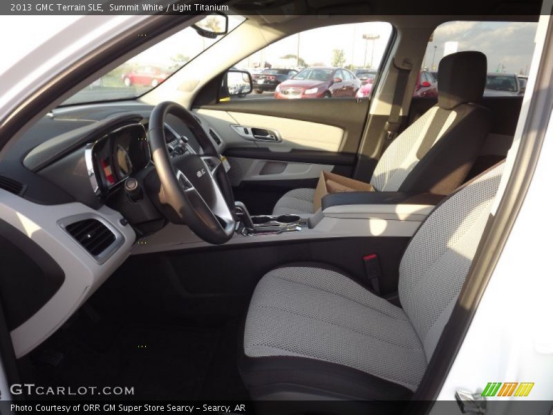 Summit White / Light Titanium 2013 GMC Terrain SLE