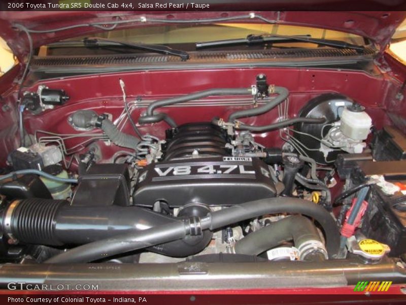 Salsa Red Pearl / Taupe 2006 Toyota Tundra SR5 Double Cab 4x4