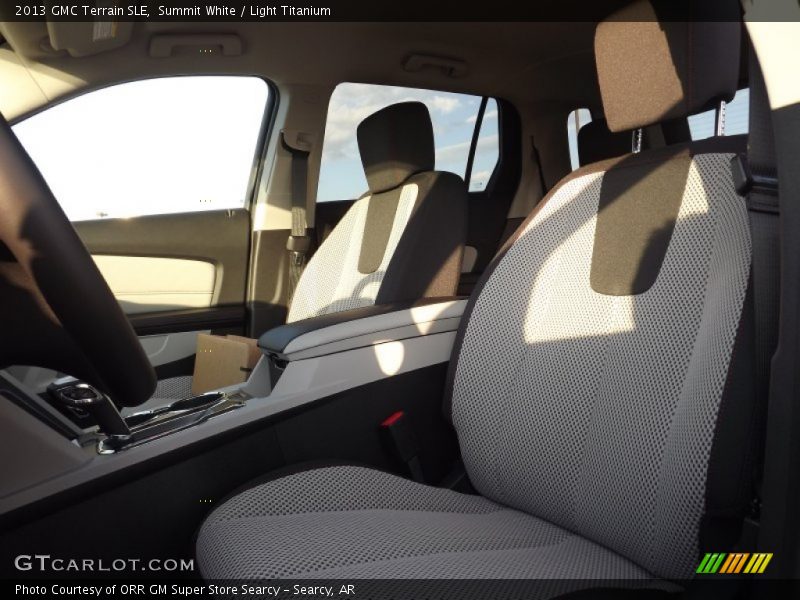 Summit White / Light Titanium 2013 GMC Terrain SLE