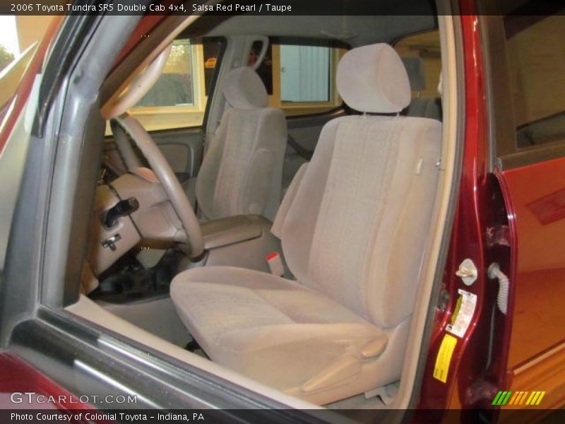 Salsa Red Pearl / Taupe 2006 Toyota Tundra SR5 Double Cab 4x4