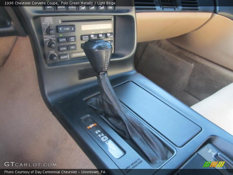 Polo Green Metallic / Light Beige 1996 Chevrolet Corvette Coupe