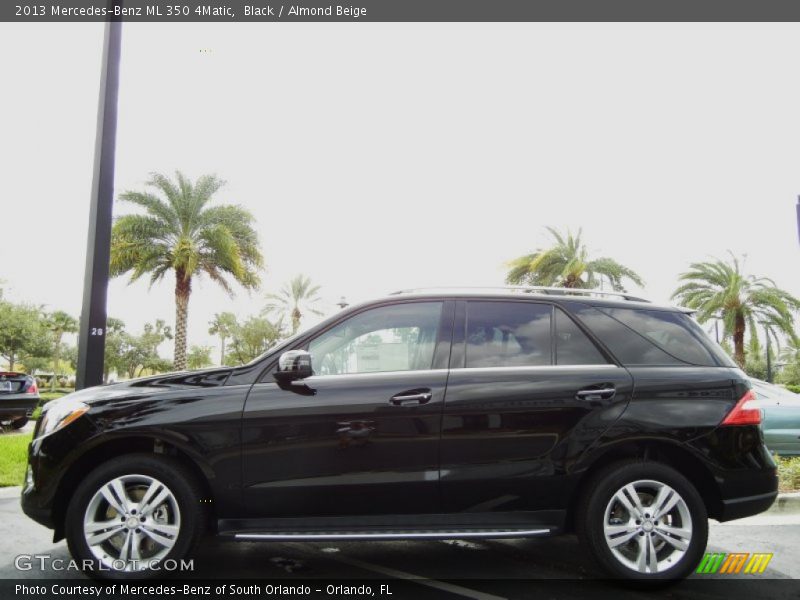 Black / Almond Beige 2013 Mercedes-Benz ML 350 4Matic