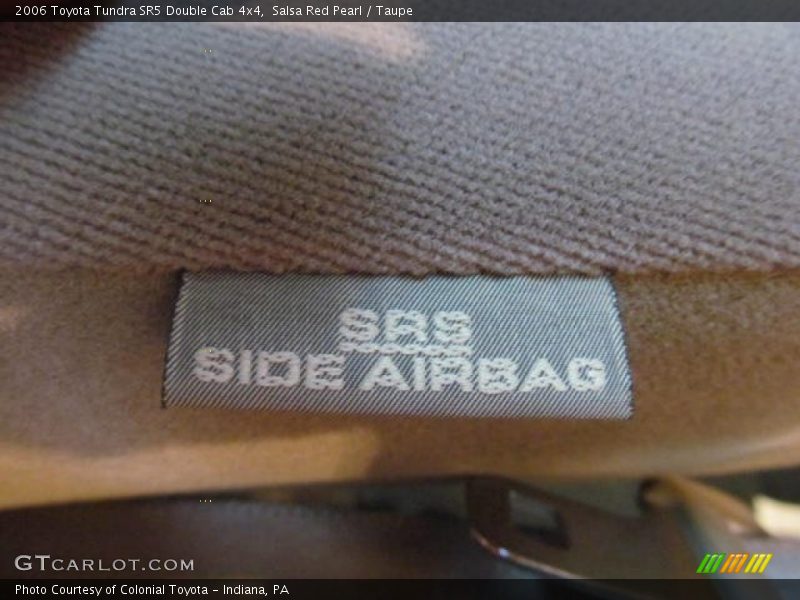 Salsa Red Pearl / Taupe 2006 Toyota Tundra SR5 Double Cab 4x4