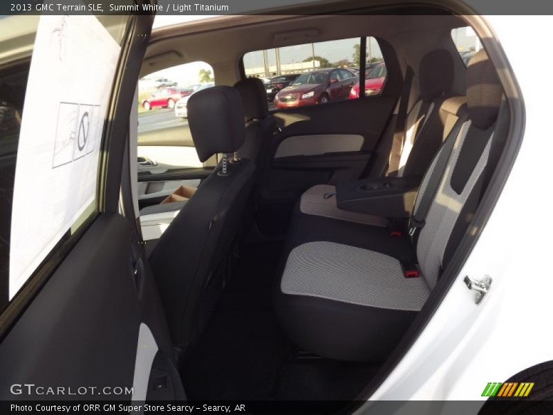 Summit White / Light Titanium 2013 GMC Terrain SLE