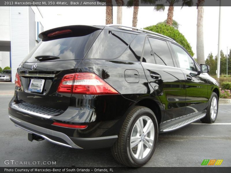Black / Almond Beige 2013 Mercedes-Benz ML 350 4Matic