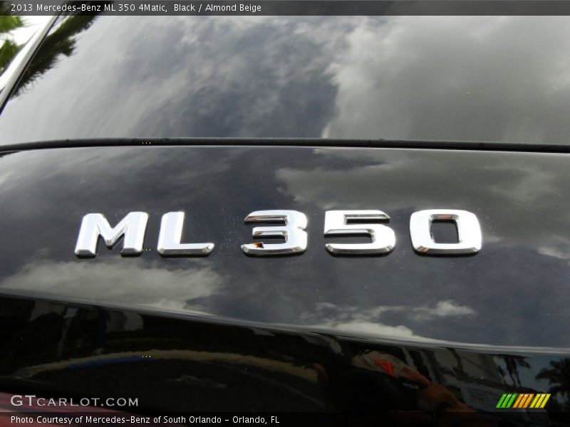 Black / Almond Beige 2013 Mercedes-Benz ML 350 4Matic