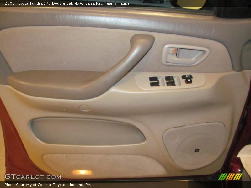 Salsa Red Pearl / Taupe 2006 Toyota Tundra SR5 Double Cab 4x4