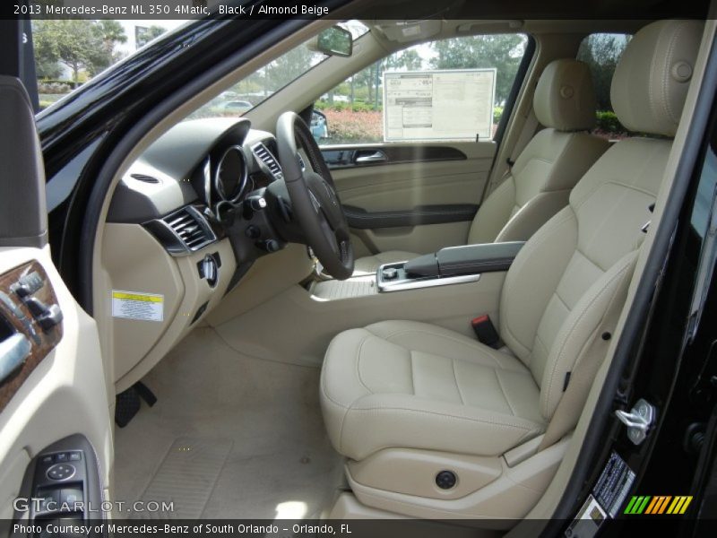 Black / Almond Beige 2013 Mercedes-Benz ML 350 4Matic