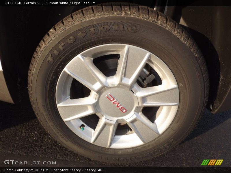 Summit White / Light Titanium 2013 GMC Terrain SLE