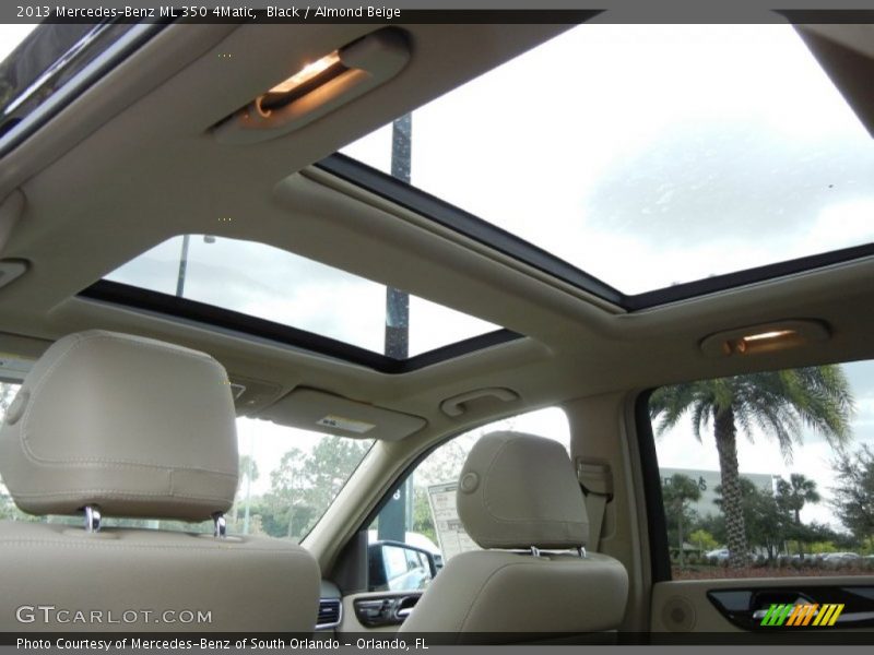Black / Almond Beige 2013 Mercedes-Benz ML 350 4Matic