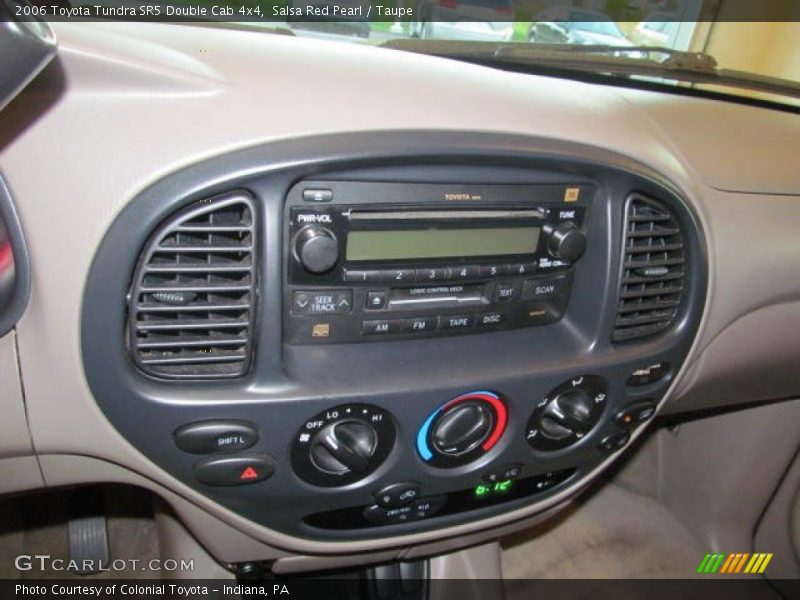 Salsa Red Pearl / Taupe 2006 Toyota Tundra SR5 Double Cab 4x4