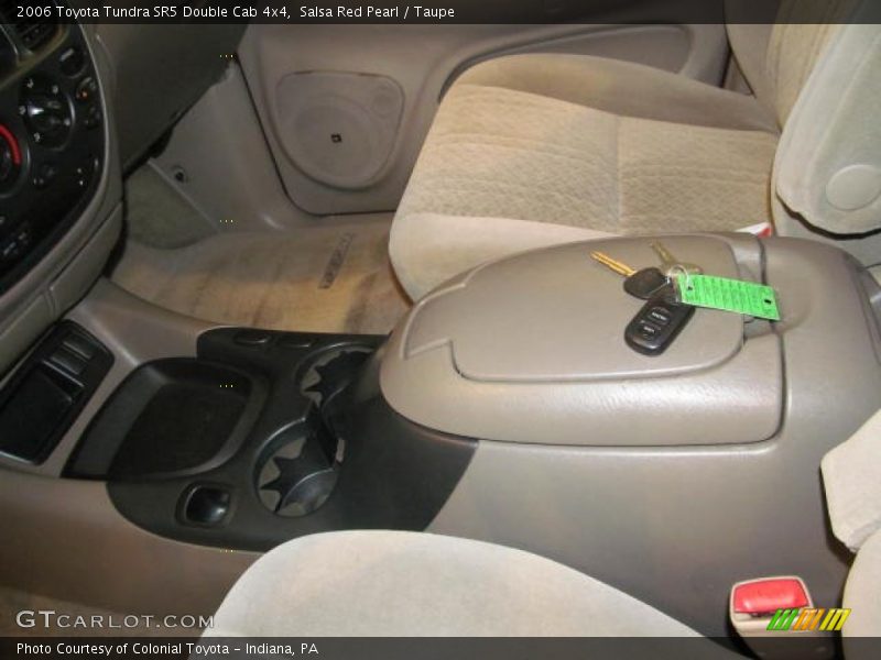Salsa Red Pearl / Taupe 2006 Toyota Tundra SR5 Double Cab 4x4