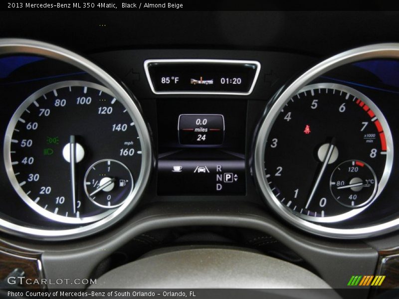 Black / Almond Beige 2013 Mercedes-Benz ML 350 4Matic