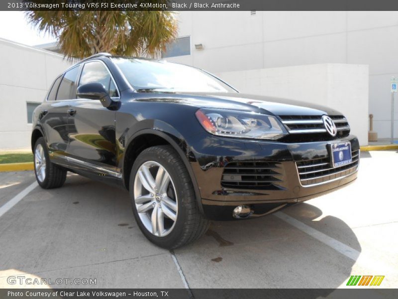 Black / Black Anthracite 2013 Volkswagen Touareg VR6 FSI Executive 4XMotion