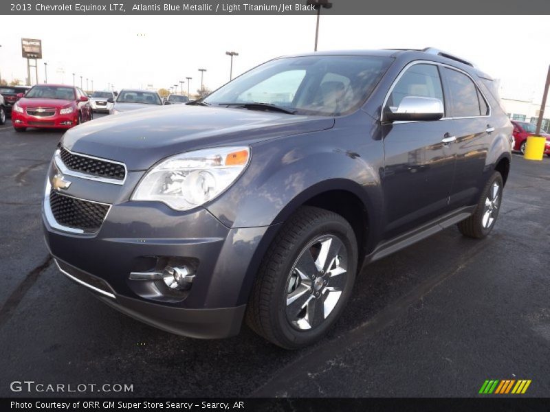Atlantis Blue Metallic / Light Titanium/Jet Black 2013 Chevrolet Equinox LTZ