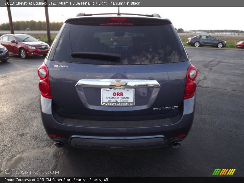 Atlantis Blue Metallic / Light Titanium/Jet Black 2013 Chevrolet Equinox LTZ