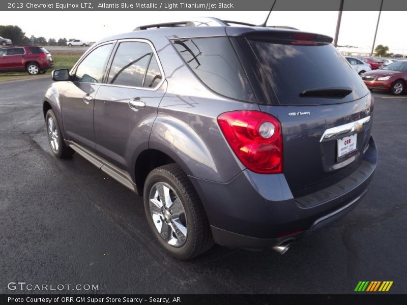 Atlantis Blue Metallic / Light Titanium/Jet Black 2013 Chevrolet Equinox LTZ