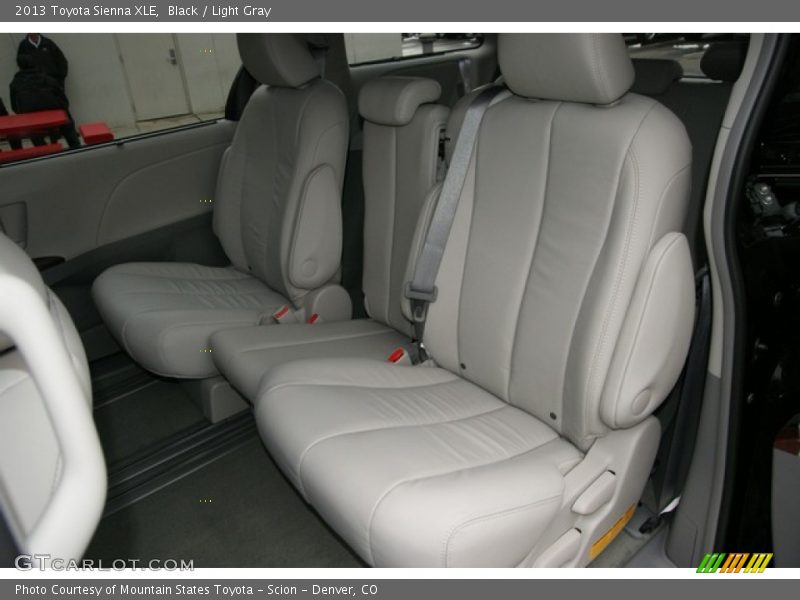 Black / Light Gray 2013 Toyota Sienna XLE