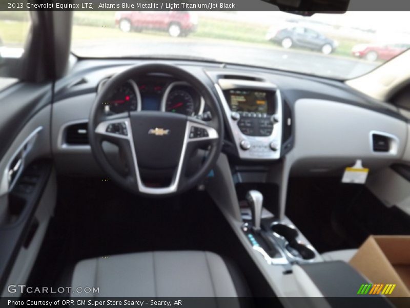 Atlantis Blue Metallic / Light Titanium/Jet Black 2013 Chevrolet Equinox LTZ