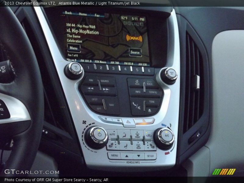 Atlantis Blue Metallic / Light Titanium/Jet Black 2013 Chevrolet Equinox LTZ