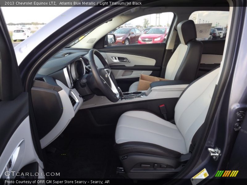 Atlantis Blue Metallic / Light Titanium/Jet Black 2013 Chevrolet Equinox LTZ