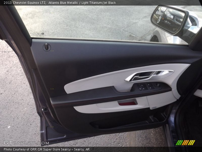 Atlantis Blue Metallic / Light Titanium/Jet Black 2013 Chevrolet Equinox LTZ