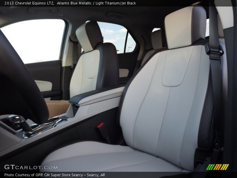 Atlantis Blue Metallic / Light Titanium/Jet Black 2013 Chevrolet Equinox LTZ