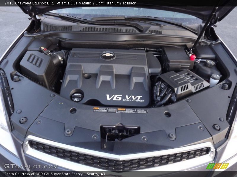 Atlantis Blue Metallic / Light Titanium/Jet Black 2013 Chevrolet Equinox LTZ