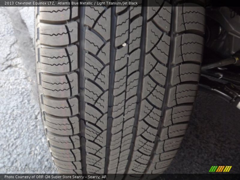 Atlantis Blue Metallic / Light Titanium/Jet Black 2013 Chevrolet Equinox LTZ