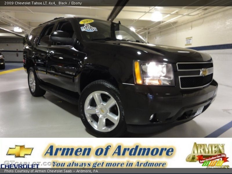 Black / Ebony 2009 Chevrolet Tahoe LT 4x4