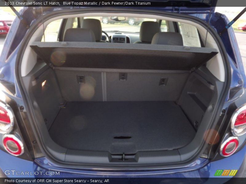 Blue Topaz Metallic / Dark Pewter/Dark Titanium 2013 Chevrolet Sonic LT Hatch