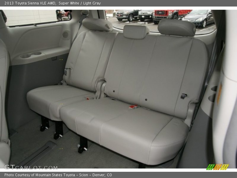 Super White / Light Gray 2013 Toyota Sienna XLE AWD