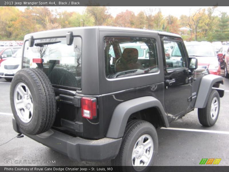 Black / Black 2013 Jeep Wrangler Sport 4x4