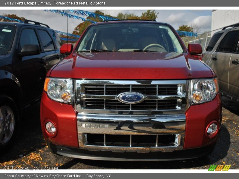 Toreador Red Metallic / Stone 2012 Ford Escape Limited