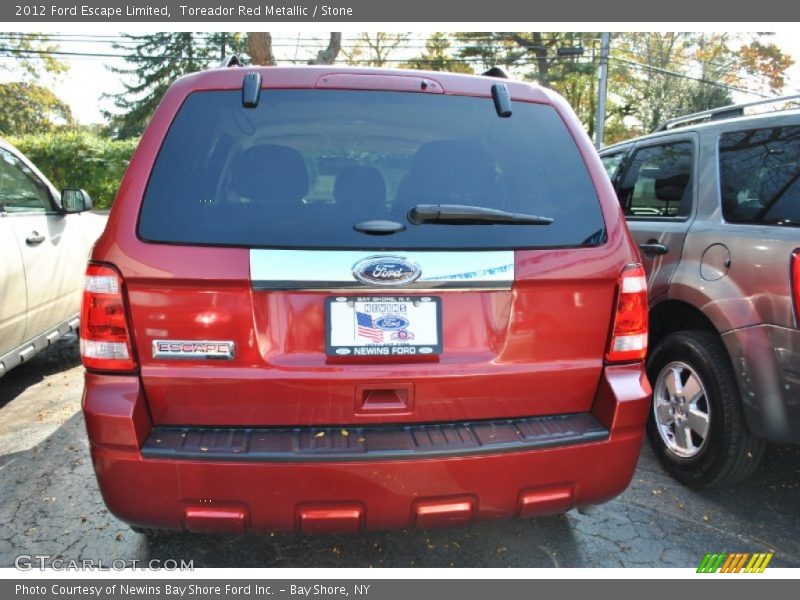 Toreador Red Metallic / Stone 2012 Ford Escape Limited