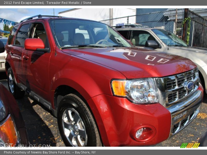 Toreador Red Metallic / Stone 2012 Ford Escape Limited